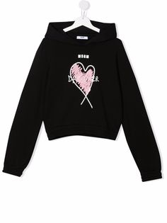 MSGM Kids худи Dreamers с логотипом