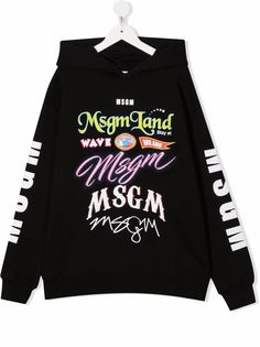 MSGM Kids худи с логотипом