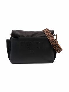 Fendi Kids пеленальная сумка с логотипом FF