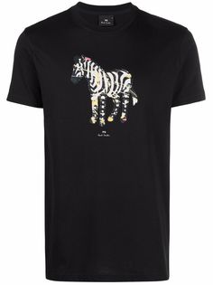 PAUL SMITH футболка с принтом