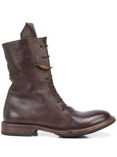 MOMA высокие ботинки на шнуровке