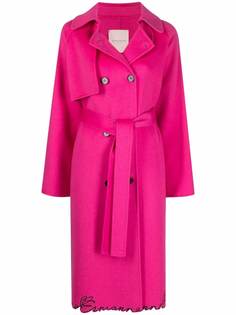 Ermanno Scervino двубортное шерстяное пальто