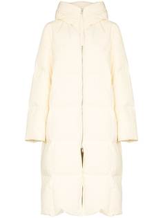Jil Sander пуховик оверсайз с капюшоном