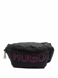 HUGO поясная сумка на молнии с логотипом