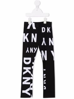 Dkny Kids легинсы с логотипом