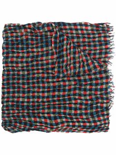 Yohji Yamamoto шарф с графичным принтом