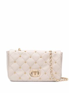 Dee Ocleppo стеганая сумка на плечо с заклепками