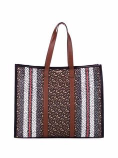 Burberry Pre-Owned сумка-шопер с монограммой