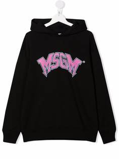 MSGM Kids худи с логотипом