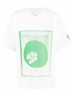 OAMC футболка Aurora с графичным принтом