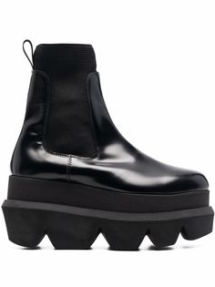 sacai ботинки на платформе