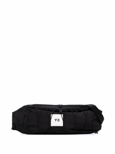 Y-3 сумка через плечо с нашивкой-логотипом