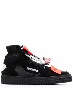 Off-White высокие кеды с логотипом Arrows