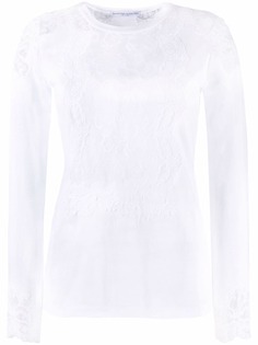 Ermanno Scervino блузка с кружевными вставками