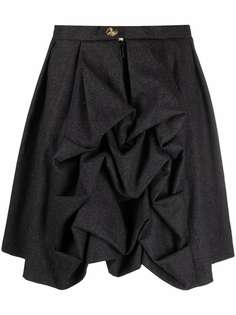 Vivienne Westwood Pre-Owned юбка А-силуэта 1990-х годов со сборками