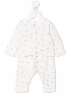 Petit Bateau пижама из органического хлопка с узором