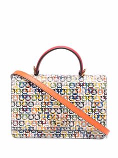 Salvatore Ferragamo сумка-тоут с монограммой