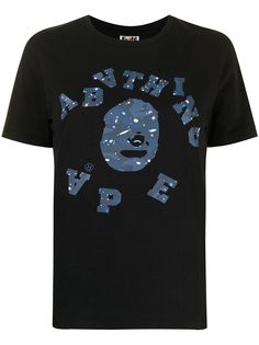 A BATHING APE® футболка с логотипом Bape