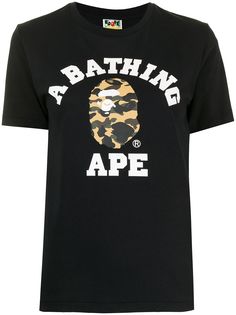 A BATHING APE® футболка с логотипом Bape