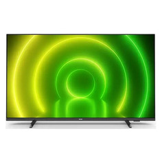 Телевизор Philips 50PUS7406/60, 50", Ultra HD 4K, черный