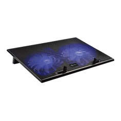 Подставка для ноутбука Digma D-NCP170-2, 17", 390х270х27 мм, 2хUSB, вентиляторы 2 х 150 мм, 600г, черный