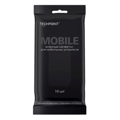 Влажные салфетки Techpoint 1126, 10 шт для мобильных устройств Noname