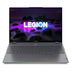 Ноутбук Lenovo Legion 7 16ITHg6, 16", IPS, Intel Core i7 11800H 2.3ГГц, 16ГБ, 1ТБ SSD, NVIDIA GeForce RTX 3060 для ноутбуков - 6144 Мб, Free DOS, 82K6000GRK, темно-серый