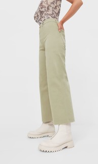 Stradivarius Бесшовные Брюки-Кюлоты Из Твила Multicolor 42