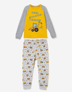 Пижама с машинками для мальчика Gloria Jeans