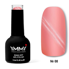 YMMY Professional, Гель-лак 3D Cats Eye Natural №008