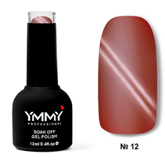 YMMY Professional, Гель-лак 3D Cats Eye Natural №012