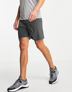 Серые спортивные шорты с логотипом-флажком Tommy Hilfiger Performance-Серый