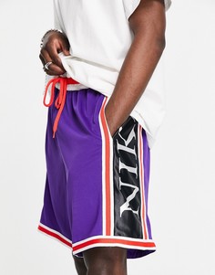 Фиолетовые шорты с логотипом Nike Basketball DNA-Фиолетовый цвет