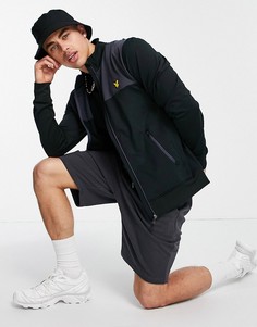 Черная олимпийка Lyle & Scott-Черный цвет