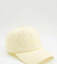 Желтая кепка с вышитым логотипом-подписью Reclaimed Vintage Inspired-Желтый