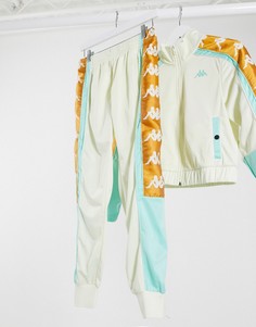 Спортивные штаны от комплекта с отделкой кантом Kappa-Белый