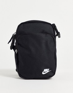 Черная сумка через плечо Nike Heritage-Черный цвет