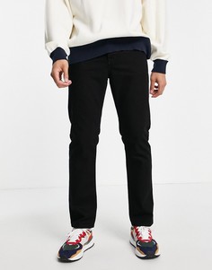 Черные прямые джинсы Topman-Черный цвет