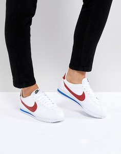 Кожаные кроссовки в стиле ретро Nike Classic Cortez-Разноцветный