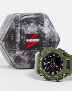 Зеленые часы с силиконовым ремешком в стиле унисекс Casio G Shock GA900HC-Зеленый цвет