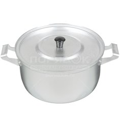 Кастрюля алюминий, 2.5 л, с крыш, Scovo, МТ-004C