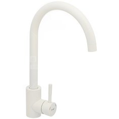 Смеситель для кухни Frap F40899-1 из нержавеющей стали белый