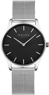 fashion наручные женские часы Obaku V260LXCBMC. Коллекция Ограниченная серия