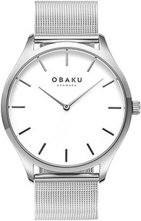 fashion наручные женские часы Obaku V260LXCIMC. Коллекция Ограниченная серия