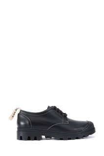 Черные кожаные ботинки Loewe
