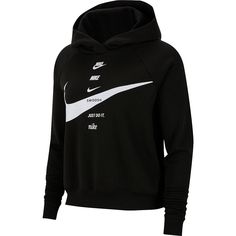 Женская толстовка Sportswear Swoosh Hoodie Fleece BB Nike