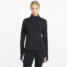 Олимпийка Favourite Quarter-Zip Womens Running Pullover Puma