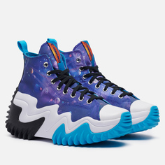 Мужские кроссовки Converse x Space Jam A New Legacy Run Star Motion Hi, цвет фиолетовый