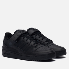 Мужские кроссовки adidas Originals Forum Low, цвет чёрный, размер 47.5 EU