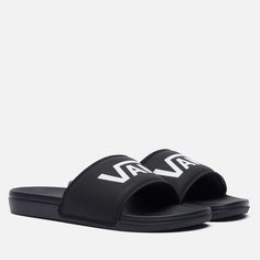 Мужские сланцы Vans La Costa, цвет чёрный
